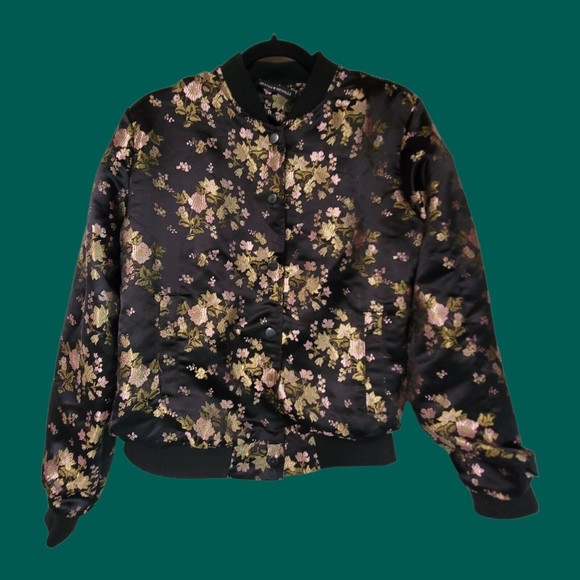 Brandy Melville‎ Dennis Bomber Jacket - Picture 7 of 9